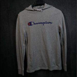 Champion long sleeve with hoodie